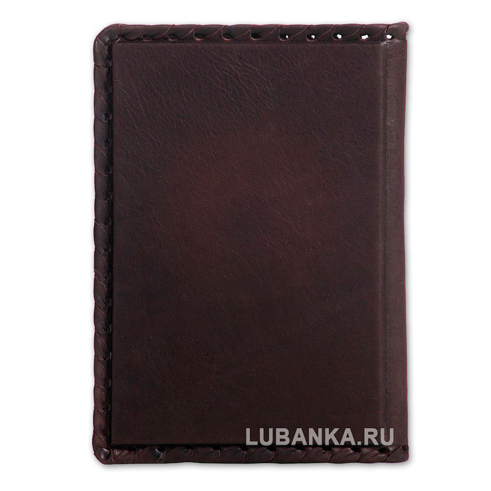 Обложка для паспорта «МЧС», бордовая